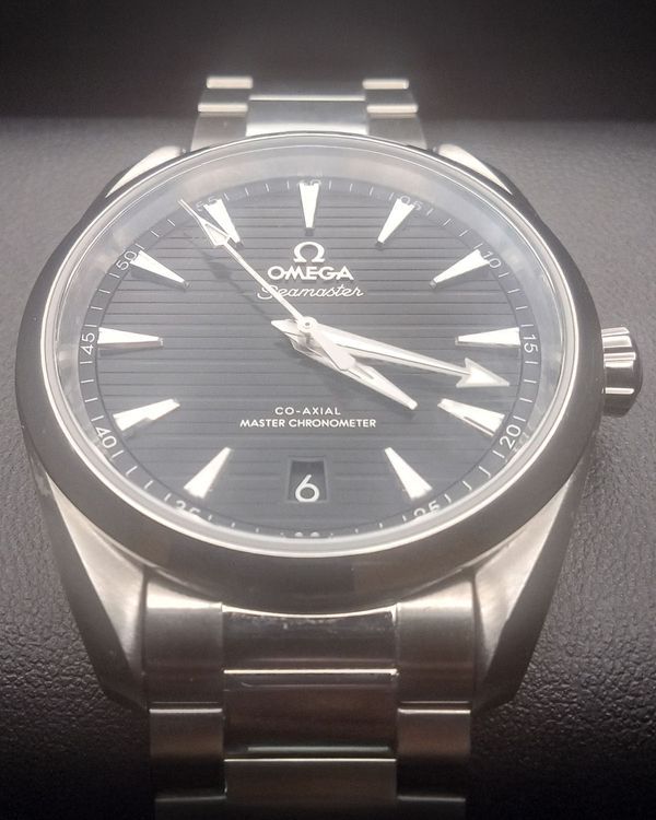 2024 Omega Seamaster Aqua Terra 150M 38MM Black Dial Steel Bracelet (220.10.38.20.01.001)