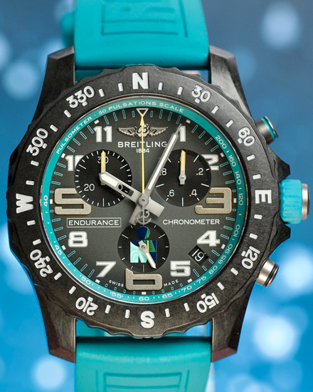 No Reserve - 2025 Breitling Endurance Pro "Ironman 70.3 World Championship" L.E. 44MM Quartz Grey Dial Rubber Strap (X82310)