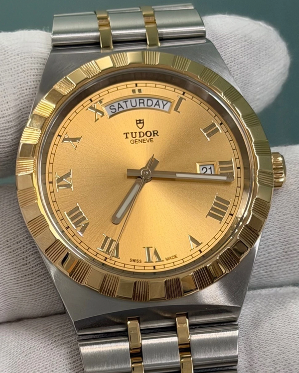 2024 Tudor Royal 41MM Champagne Dial Two-Tone Bracelet (28603)