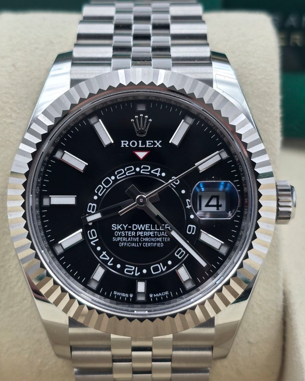 2026 Rolex Sky-Dweller 42MM Black Dial Jubilee Bracelet (336934)