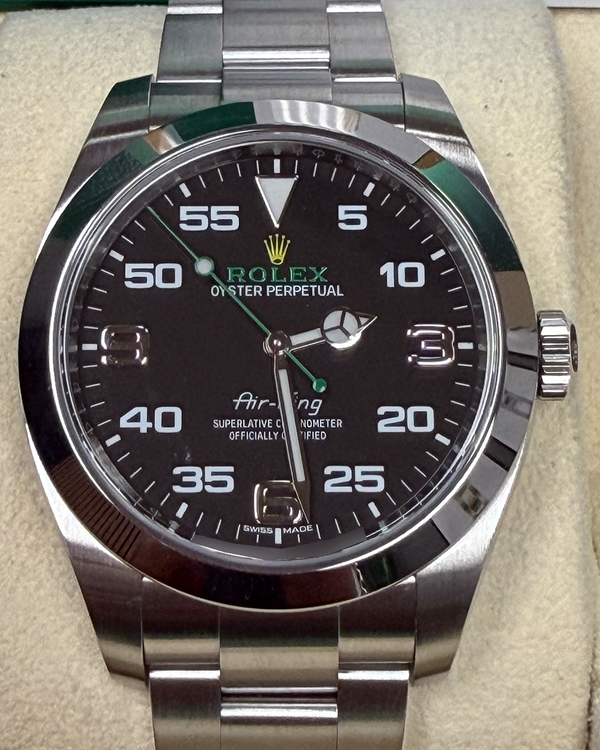 2018 Rolex Air-King 40MM Black Dial Oyster Bracelet (116900)