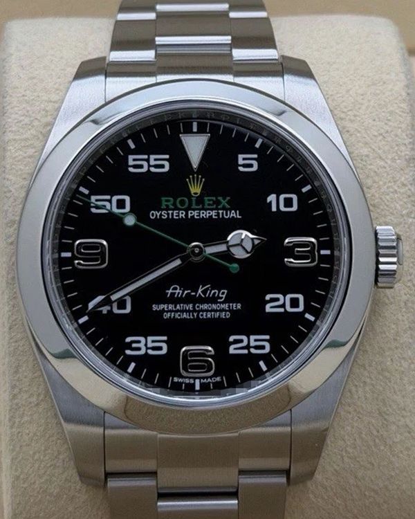 2019 Rolex Air-King 40MM Black Dial Oyster Bracelet (116900)