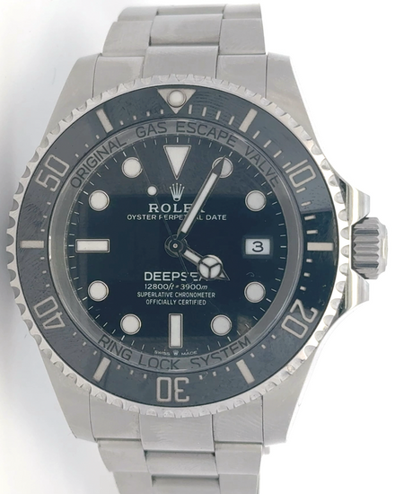 2025 Rolex Sea-Dweller Deepsea 44MM Black Dial Oyster Bracelet (136660)