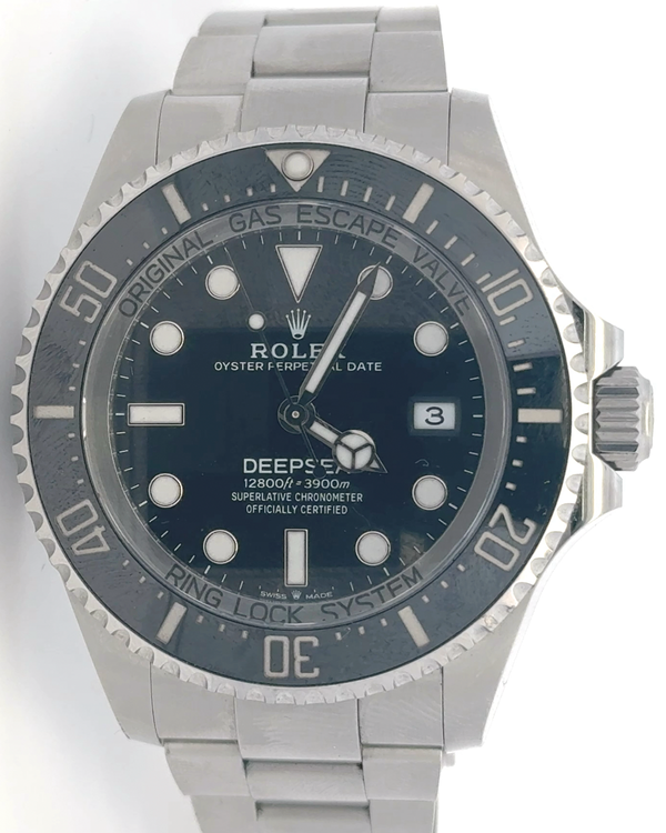 2025 Rolex Sea-Dweller Deepsea 44MM Black Dial Oyster Bracelet (136660)
