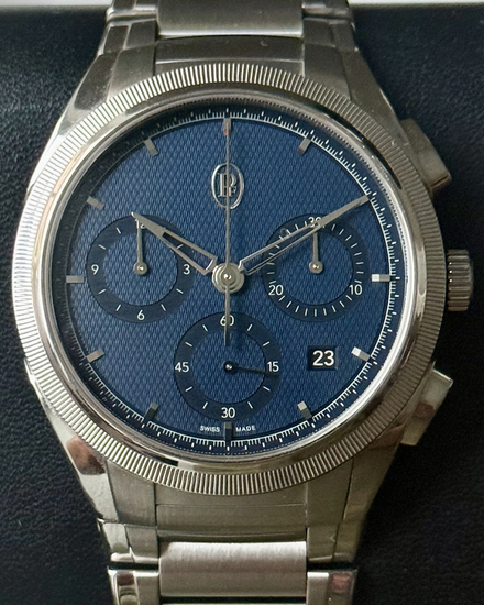 2022 Parmigiani Fleurier Tonda 42MM Blue Dial Steel Bracelet (PFC915-1020001-100182)