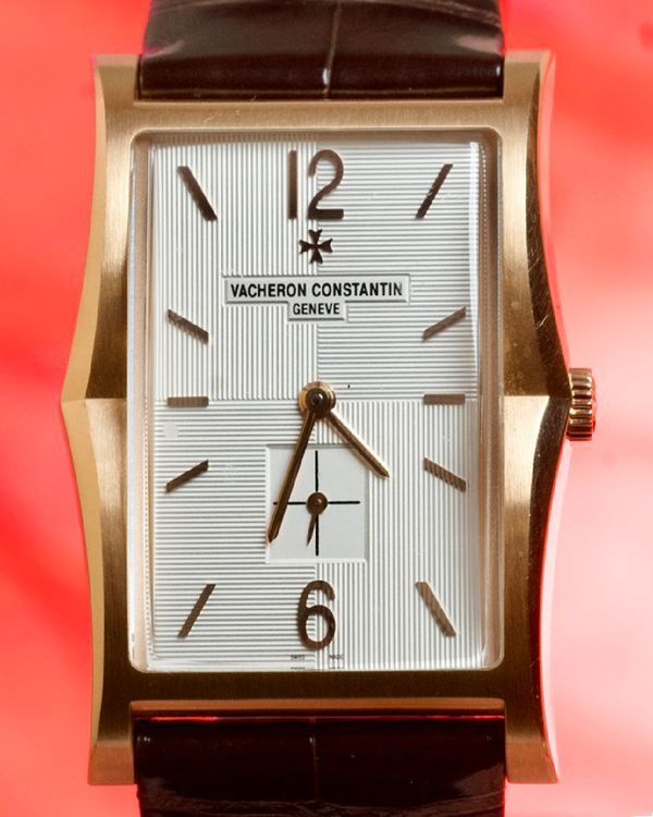 2010 Vacheron Constantin Historiques Aronde 1954 32MM Silver Dial Leather Strap (81018/000R-9657)
