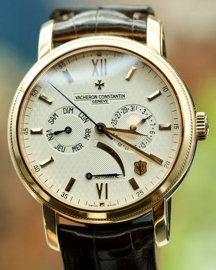 Vacheron Constantin Malte Jubilee 40MM Silver Dial Leather Strap (85250/000R-9143)