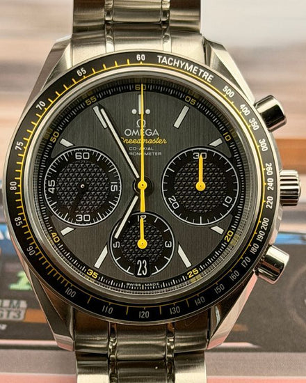 2020 Omega Speedmaster Racing 40MM Grey Dial Steel Bracelet (326.30.40.50.06.001)