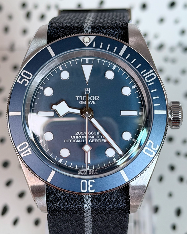 SR No Reserve - 2026 Tudor Black Bay 58 39MM Blue Dial Textile Strap (79030B)