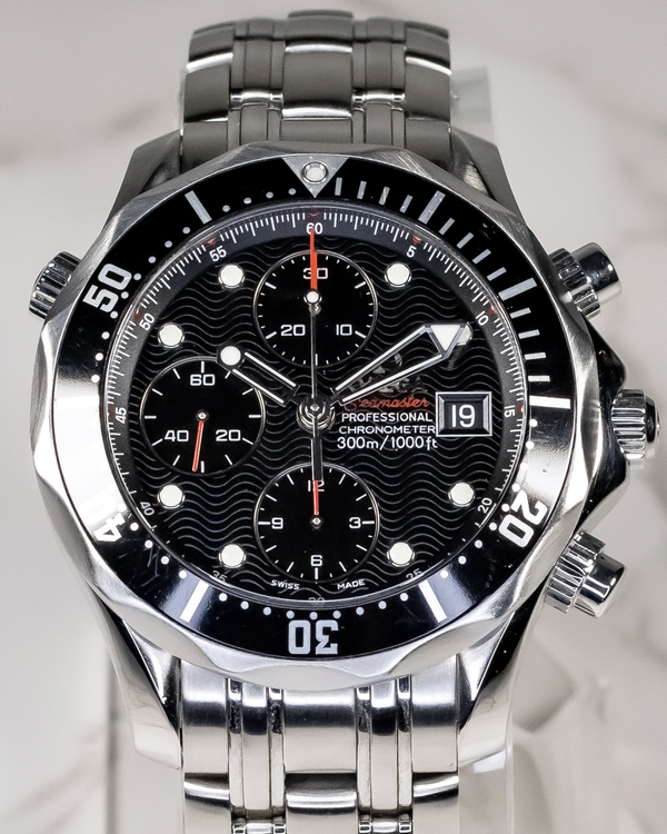 2020 Omega Seamaster Diver 300M 41.5MM Black Dial Steel Bracelet (213.30.42.40.01.001)