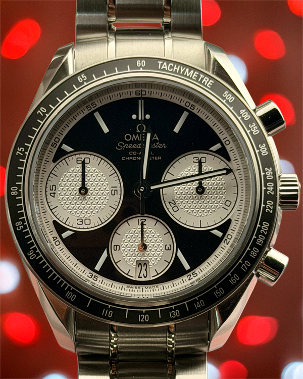 Omega Speedmaster Racing 40MM Black Dial Steel Bracelet (326.30.40.50.01.002)