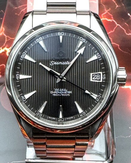 2010 Omega Seamaster Aqua Terra 150M 38.5MM Grey Dial Steel Bracelet (231.10.39.21.06.001)