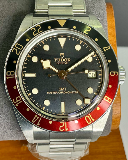 2025 Tudor Black Bay 58 GMT "Coke" 39MM Black Dial Steel Bracelet (7939G1A0NRU)