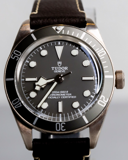 2021 Tudor Black Bay '58 39MM Grey Dial Leather Strap (79010SG)