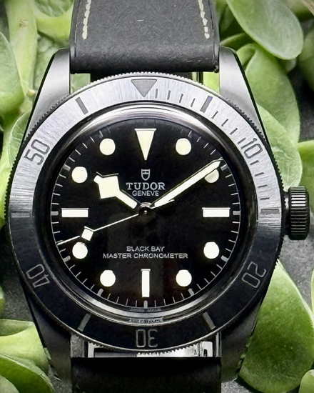2023 Tudor Black Bay 41MM Black Dial Leather Strap (79210CNU)