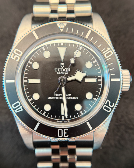 No Reserve - Tudor Black Bay 41MM Black Dial Steel Bracelet (7941A1A0NU)