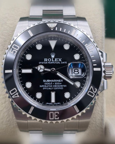 2019 Rolex Submariner Date 40MM Black Dial Oyster Bracelet (116610LN)