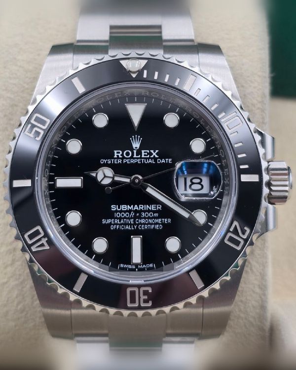 2019 Rolex Submariner Date 40MM Black Dial Oyster Bracelet (116610LN)