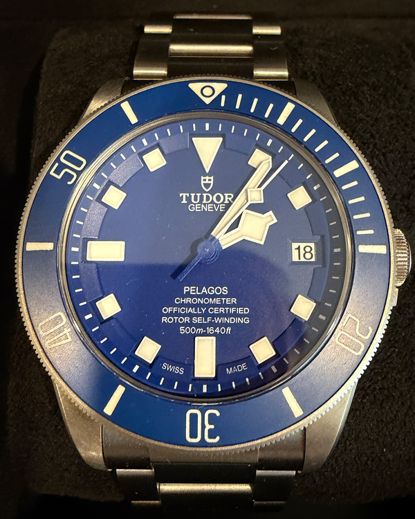 2026 Tudor Pelagos 42MM Blue Dial Titanium Bracelet (25600TB)
