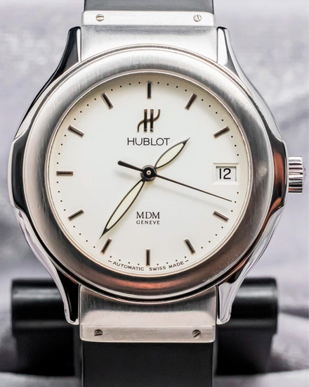 Hublot Classic Fusion MDM Geneve 37MM White Dial Rubber Strap (1710.1)