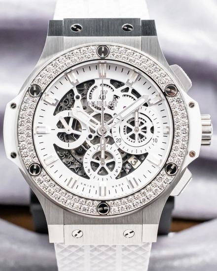 2015 Hublot Big Bang Aero Bang 44MM Skeleton Dial Rubber Strap (311.SE.2010.RW.1104.JSM12)