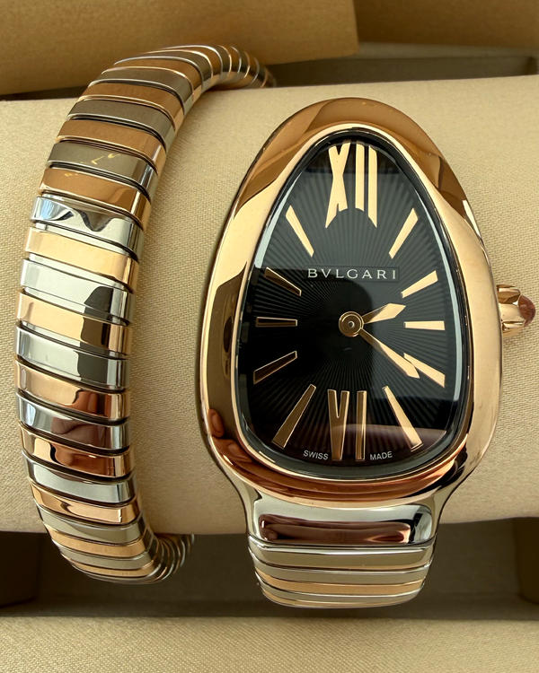 2026 Bvlgari Serpenti Tubogas 35MM Quartz Two-tone Bracelet (102123)