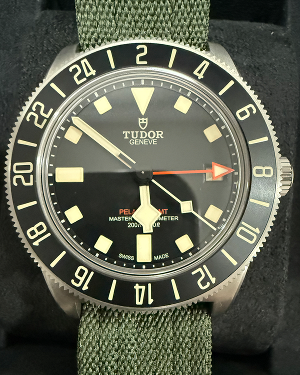 2024 Tudor Pelagos FXD GMT 42MM Black Dial Textile Strap (2542G247NU)
