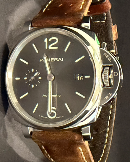 2021 Panerai Luminor Due 42MM Grey Dial Leather Strap (PAM00904)