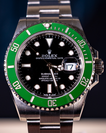 No Reserve - 2023 Rolex Submariner Date "Starbucks" 41MM Black Dial Oyster Bracelet (126610LV)
