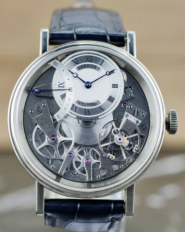 2024 Breguet Tradition 40MM Skeleton Dial Leather Strap (7097BB/G1/9WU)