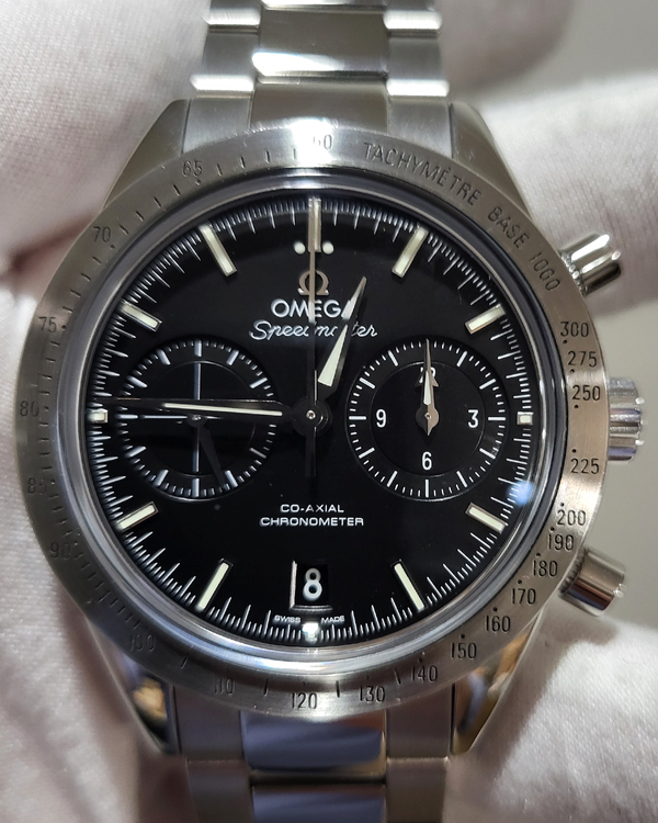 No Reserve - 2018 Omega Speedmaster '57 41.5MM Black Dial Steel Bracelet (331.10.42.51.01.001)