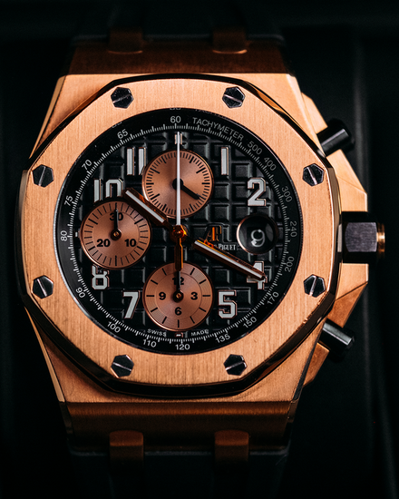 2019 Audemars Piguet Royal Oak Offshore 42MM Black Dial Rubber Strap (26470OR.OO.A002CR.02)