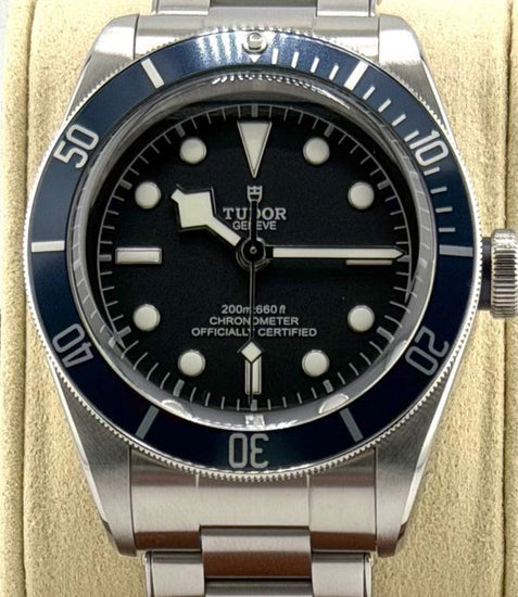 No Reserve - 2018 Tudor Black Bay 41MM Black Dial Steel Bracelet (79230B)
