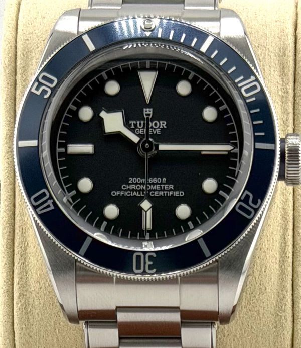 No Reserve - 2018 Tudor Black Bay 41MM Black Dial Steel Bracelet (79230B)