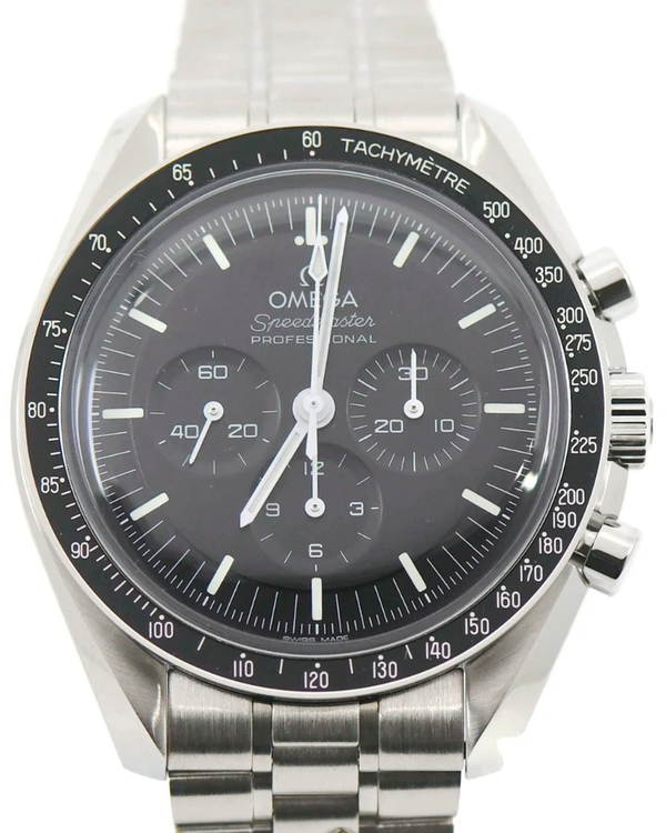 Omega Speedmaster Professional Moonwatch 42MM Black Dial Steel Bracelet (310.30.42.50.01.001)