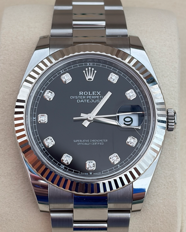 2026 Rolex Datejust 41MM Black Dial Oyster Bracelet (126334)