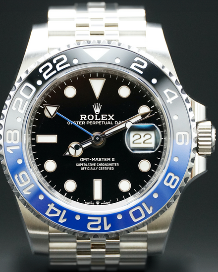2019 Rolex GMT-Master II "Batgirl" 40MM Black Dial Jubilee Bracelet (126710BLNR)