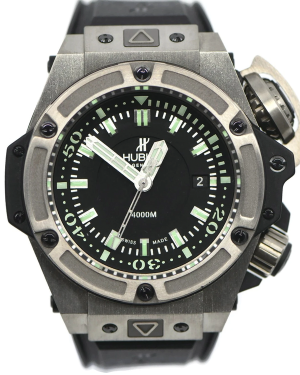 Hublot King Power "Musée Océanographique" L.E. 48MM Black Dial Rubber Strap (731.NX.1190.RX)