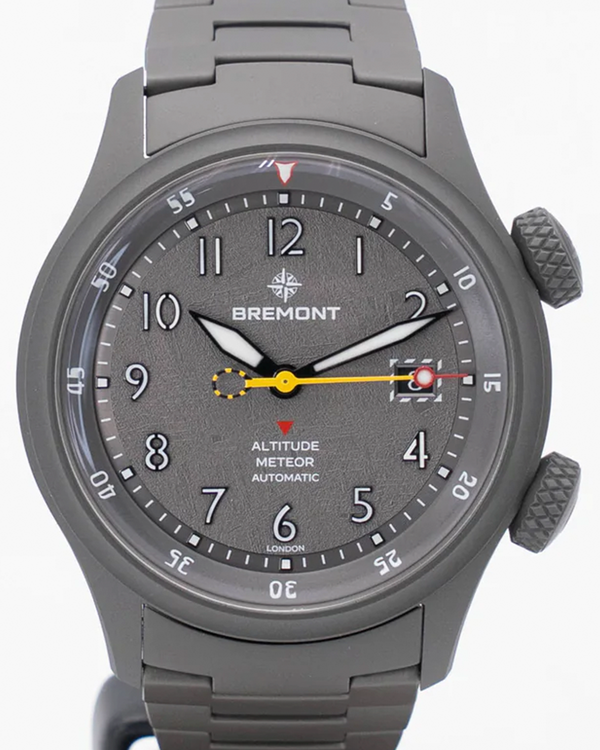 Bremont Altitude Meteor Stealth Grey 42MM Grey Dial Titanium Bracelet (ALT42-MT-GRTI-GR-I)