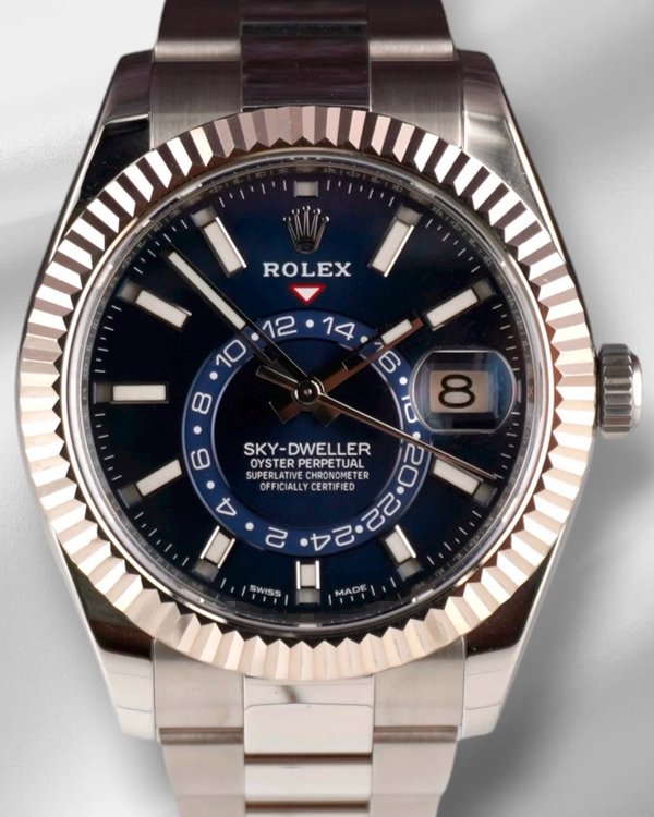 Rolex Sky-Dweller 42MM Blue Dial Oyster Bracelet (326934)