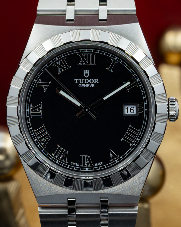 No Reserve - 2025 Tudor Royal 38MM Black Dial Steel Bracelet (28500)