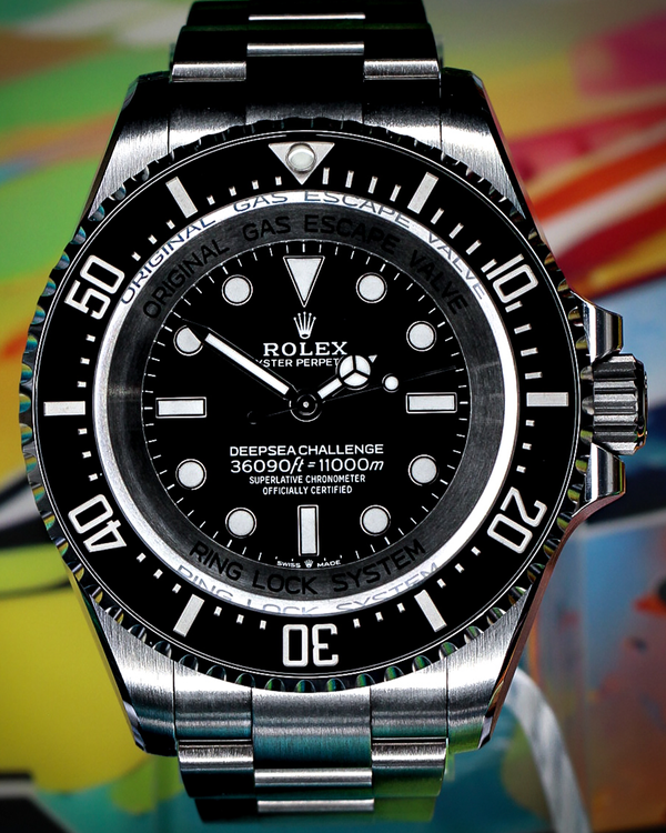 2025 Rolex Sea-Dweller Deepsea Challenge RLX 50MM Black Dial Titanium Oyster Bracelet (126067)