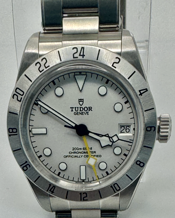 2026 Tudor Black Bay Pro GMT 39MM White Dial Steel Bracelet (79470)
