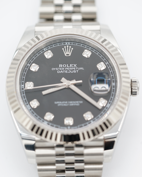 2026 Rolex Datejust 41MM Black Dial Jubilee Bracelet (126334)