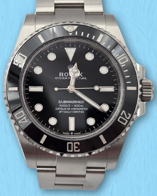 2026 Rolex Submariner No-Date 41MM Black Dial Oyster Bracelet (124060)