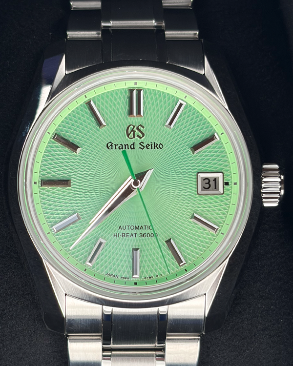 2024 Grand Seiko Heritage "Watches of Switzerland" L.E. 40MM Green Dial Steel Bracelet (SBGH335G)