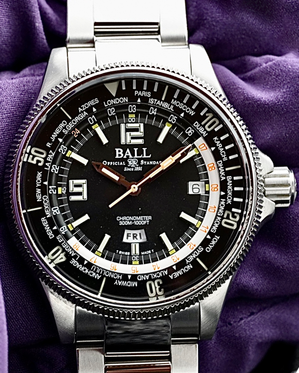(Working) Ball Engineer Master II Diver (DG2232A-SC-BK)