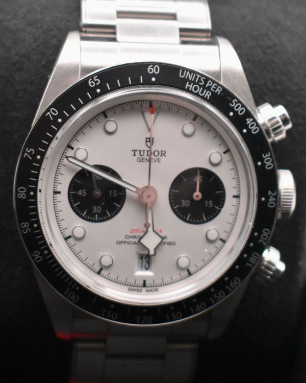 2023 Tudor Black Bay Chrono "Panda" 41MM White Dial Steel Bracelet (79360N)