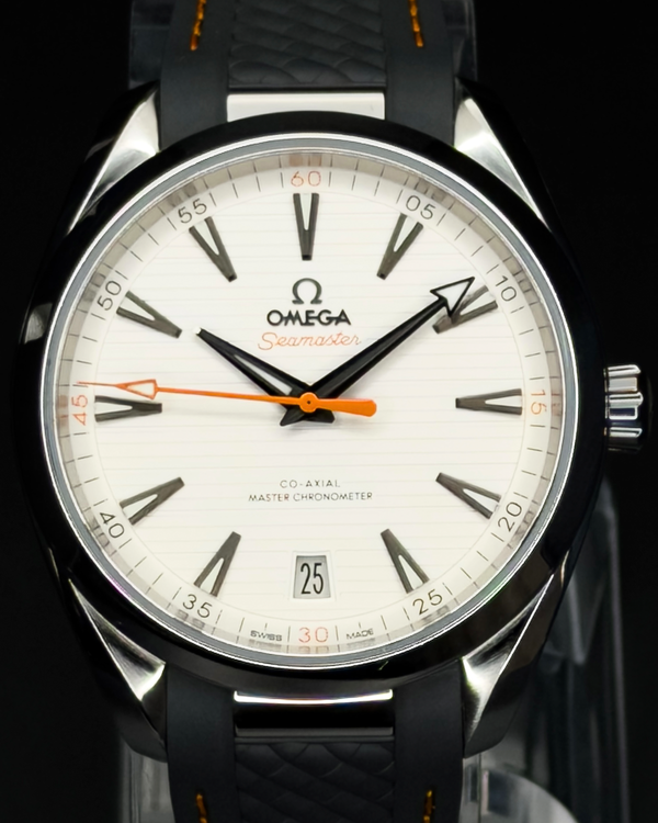 2024 Omega Seamaster Aqua Terra 150M 41MM Silver Dial Rubber Strap (220.12.41.21.02.002)