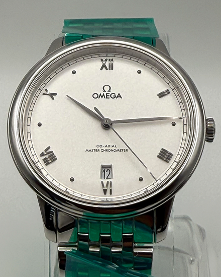 2025 Omega De Ville Prestige 40MM Silver Dial Steel Bracelet (434.10.40.20.02.001)